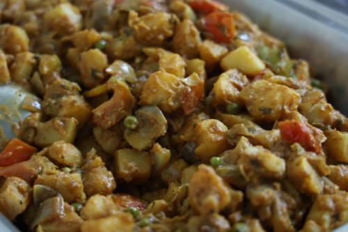 Aloo-matar-dry-for-birthday-catering-services-Bangalore